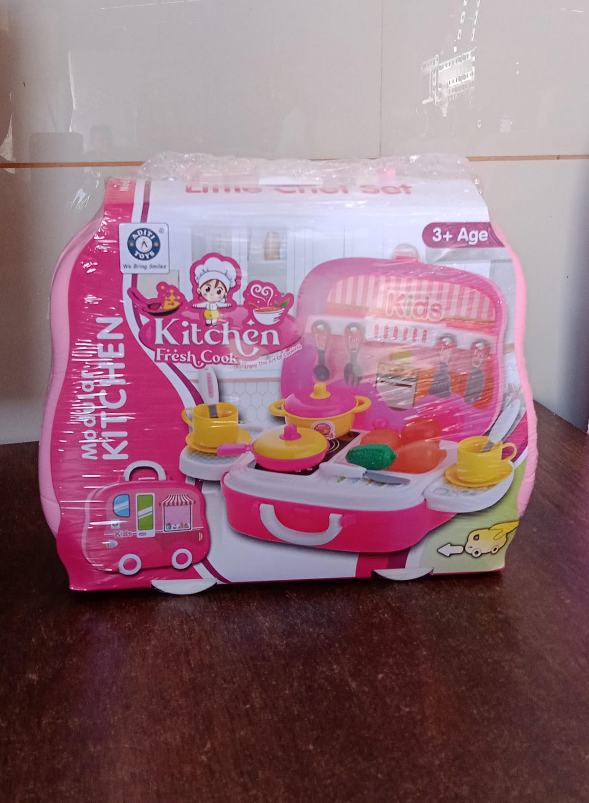 Kitchen Set for Kids Girls Pretend Play Toys Little (23 Pcs Set Approx) Kitchen Set for Kids Girls Pretend Play Toys Little (23 Pcs Set Approx)